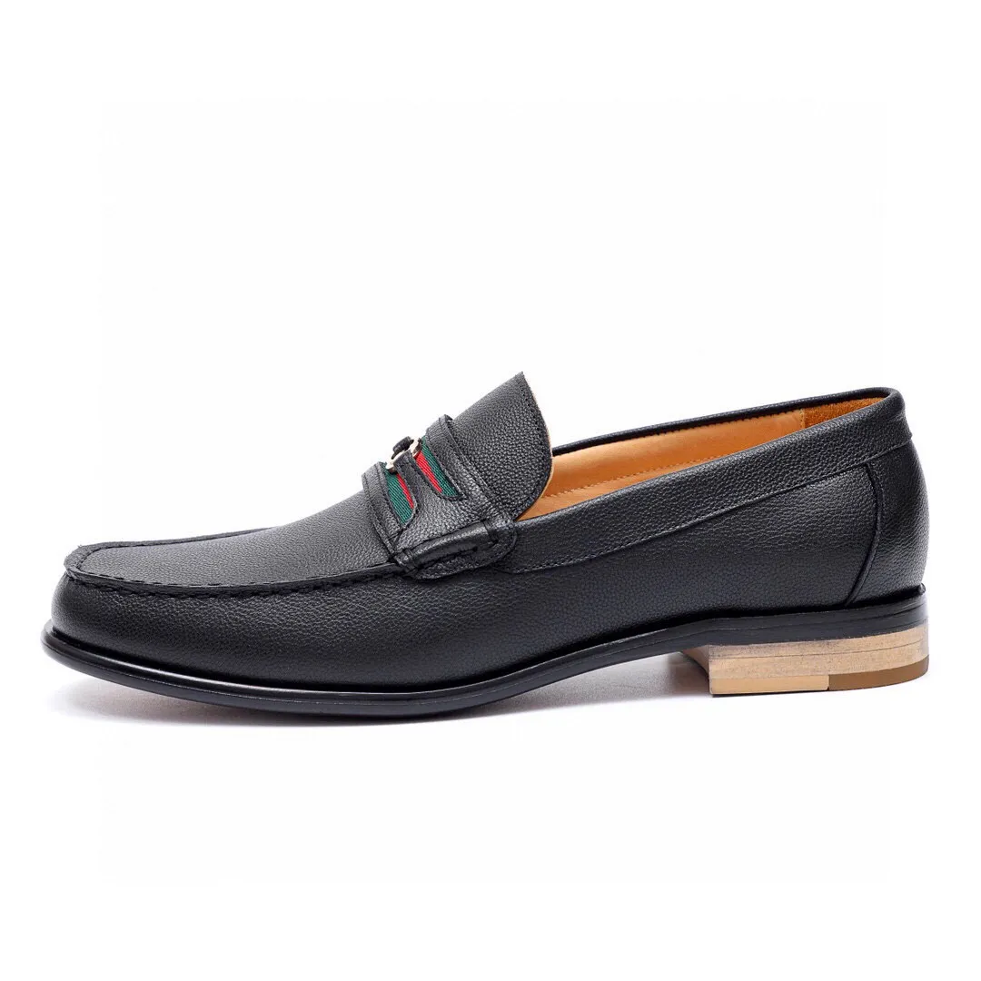 Men's shoes 💰500 💐Gucci GUCCI official website men's business formal leather shoes updated 💥Hong Kong counters synchronized new styles 💥completely one-to-one replica shipments 👍Except for zero difference in counter quality, they are all made of imported first-layer pebbled calfskin uppers with original hardware buckles ➕water-dyed cow 🐂 leather lining, original combination outsole, matching code 38-44 (45🉑️customized)